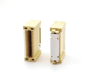 ขั้วต่อบอร์ดต่อบอร์ดแบบมีพินขนาด 0.8 มม. ตัวเมีย สูง 15.7 มม. แบบ SMT 40 พิน - Product Image 4