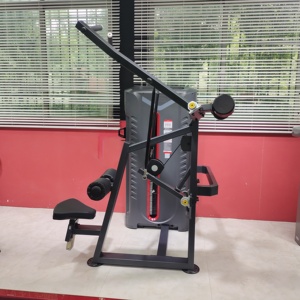 Appareil de musculation à charges sélectionnables pour entraînement de force : Lat Pulldown et Rame assise - Product Image 5