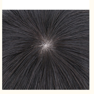 100% <span class=keywords><strong>pelucas</strong></span> naturales <span class=keywords><strong>permanentes</strong></span> atadas a mano con tapa completa <span class=keywords><strong>para</strong></span> hombre con encaje marrón claro Remy Grado de cabello tamaño de gorra pequeña <span class=keywords><strong>para</strong></span> <span class=keywords><strong>hombres</strong></span> calvos - Product Image 4