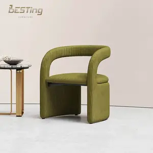 Modern High-end Negotiation Fabric Chair Designer Chair Creative Home Dining Chair