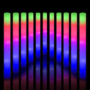 Bâton en mousse à Led multicolore, 16, 18 pouces, prix négociable, mousse changeante, bâton lumineux pour <span class=keywords><strong>concert</strong></span>, <span class=keywords><strong>2023</strong></span> - Product Image 3