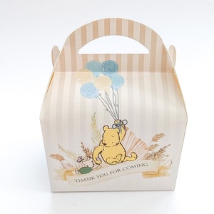 Bear the Pool Classic Floral Personalised Children <strong>Party</strong> Box Gift <strong>Bag</strong> <strong>Favour</strong> - Product Image 1