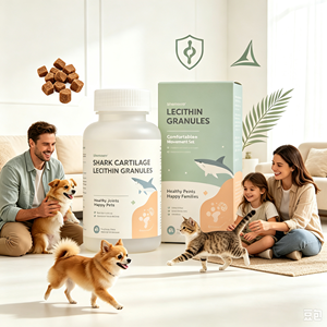 Granulés de lécithine de cartilage de requin personnalisés Dry Cavine pour chiens et chats – Complément nutritionnel de soutien au calcium – OEM - Product Image 2