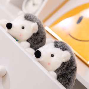 Oferta Especial - Peluche - Compañero Reconfortante - Juguete de Peluche Realista Ultra Suave de 20 cm, 2 Unidades Erizo con Lazo en el Cuello - Product Image 5