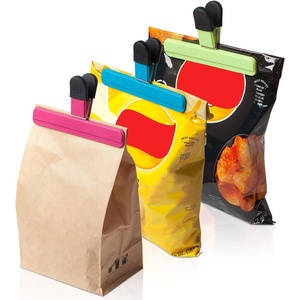 Clips Grandes para Bolsas de Alimentos, Plástico, Tamaños Surtidos, Cierre Hermético, para Bolsas de Café y Pan - Product Image 4