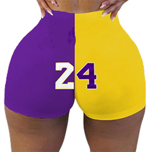 Shorts de sport pour femmes, <span class=keywords><strong>basket</strong></span>-ball Sexy, couleur bonbon, Gym, <span class=keywords><strong>mode</strong></span>, nouvelle collection <span class=keywords><strong>2022</strong></span> - Product Image 1