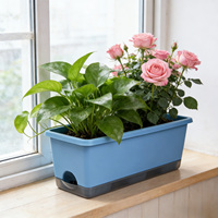 Outil de culture de légumes, pot carré pour balcon, pot à fleurs, pot à succulentes, pot de plantation respirant de style nordique