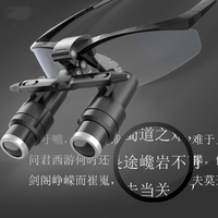 5.0X Instruments chirurgicaux vétérinaires Kepler Loupe binoculaire pour chirurgie générale ORL dentaire Microchirurgie