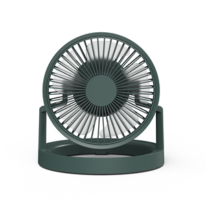 Hàng hóa tại chỗ 8000mAh Mini USB plug-in nhỏ im lặng Máy tính để bàn văn phòng điện cầm tay quạt ngoài trời với đèn LED - Product Image 2