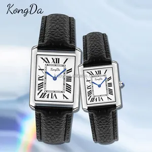 Soporte de alta calidad personalización Oem Odm reloj de pareja para hombre y mujer relojes de cuarzo automáticos de moda de acero inoxidable