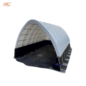 120km gió withsatnd ws300x100ft gốm bóng rổ Làm thế nào chi phí để xây dựng một thịt bò Hoop Barn vải hệ thống nhà xây dựng ở KENTUCKY - Product Image 5