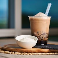 2,6 livres Taiwan Tea Zone KEARY P1022 Crème non laitière en poudre pour Bubble Tea et boissons froides, conditionnement en sachet, ingrédients pour thé au lait en poudre, 24