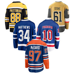 Jersey Grosir Semua Gaya Tim Jersey Hoki Es # 93 Demidov 8 Ovechkin 97 Mcdavid 13 Caufield 19 Tkachuk - Product Image 3