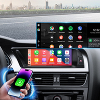 STWEI Qualcomm Snapdragon680 6225 2.4GHz Inalámbrico CarPlay Auto para Reproductores de Video para Automóviles AUDI A4 A5 B8 2009-2016, Multimedia, Bluetooth