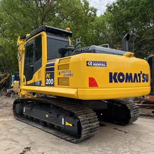 รถขุดตีนตะขาบ 20 ตัน ยี่ห้อญี่ปุ่น เครื่องยนต์คัมมินส์ ความจุ 1.0 เมตร กำลัง 103 กิโลวัตต์ รถขุดโคมัตสึ 200-8 มือสอง ราคาถูก - Product Image 3