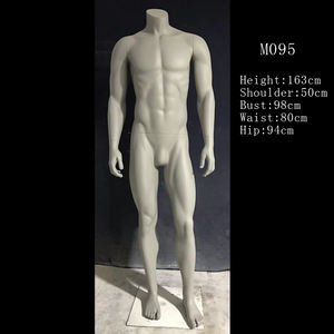 Qure fait à la main et de haute qualité!! poupées sexy pour mannequin de sport adulte corps complet en fibre de verre pour hommes support grande taille noir pas cher YY - Product Image 3