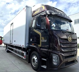 Camión de Transporte Refrigerado FAW de 10 Toneladas, Caja de 6.8m con 41CBM, Opción de Tracción 4x2 o <span class=keywords><strong>6x2</strong></span> para Productos Congelados - Product Image 4