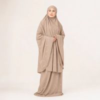 Ensemble de prière Calyssa Mukena pour femmes, broderie, vêtements modestes, vêtements islamiques