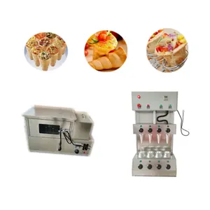 2022 Best Selling Two Cylinder Pizza Cone Equipment With Display Case