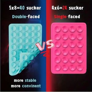 Paquete de 40 Ventosas de Silicona Duraderas, Sin Adhesivo, de Doble Cara, Antideslizantes, para Sujetar Teléfonos Móviles - Product Image 2