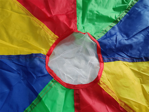 <span class=keywords><strong>Parachute</strong></span> de <span class=keywords><strong>jeu</strong></span> arc-en-ciel pour enfants, pour l'intérieur et l'extérieur, avec poignées, <span class=keywords><strong>jeu</strong></span> de <span class=keywords><strong>parachute</strong></span> pour enfants - Product Image 2