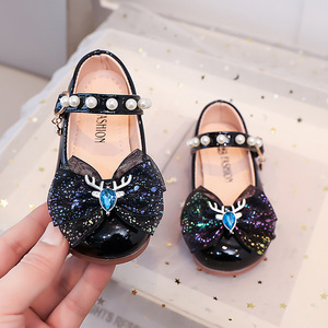 Zapatos de Cuero para Niñas 2026, Zapatos de Princesa con Lazo, Estilo Coreano, Zapatos Planos Casuales de Primavera y Otoño, Zapatos Cómodos para Niños - Product Image 4