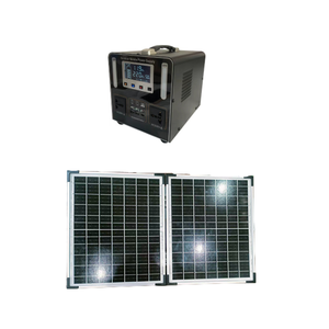 สถานีไฟฟ้าพกพา 700W 960Wh พร้อมแผงโซลาร์เซลล์แบบพับได้, ระบบจ่ายไฟฉุกเฉินแบบ Pure Sine Wave แบตเตอรี่ลิเธียมไอออน สำหรับตั้งแคมป์และใช้ในบ้าน - Product Image 4