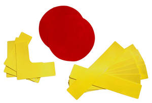 Juego de Marcadores de Cancha Flexibles/de Esquinas para Pickleball, Tenis/Bádminton, Ecológicos, de PVC, Personalizados al por Mayor - Product Image 2