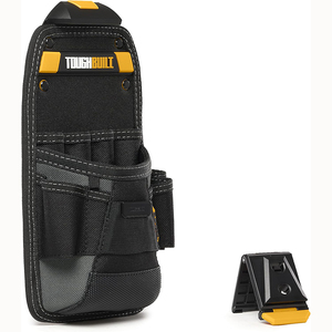 Sac à outils miniature pour électriciens ToughBuilt, organiseur à 10 poches, sac de ceinture durable pour outils, sangle de ceinture réglable, pochette à outils - Product Image 1