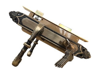 Khóa cửa chốt then chìa khóa bằng nhôm bền chắc, chức năng chống trộm phổ biến, giá rẻ, mã 6008, chất liệu thép sắt - Product Image 5