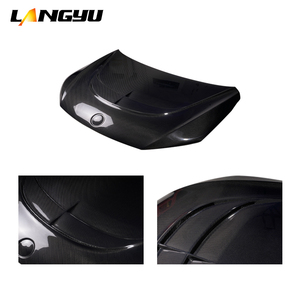 Langyu ฝาครอบเครื่องยนต์ด้านหน้า2010-2016, ฝาครอบเครื่องยนต์คาร์บอนไฟเบอร์สำหรับ VW Volkswagen <span class=keywords><strong>Scirocco</strong></span> อัพเกรดฝากระโปรงหน้า - Product Image 6