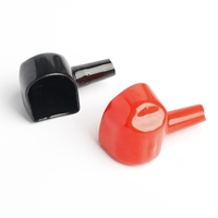 MIni couvercle de câble de batterie, 1 pièces, accessoires de câblage Flexible, couvercles de Terminal de batterie automatique