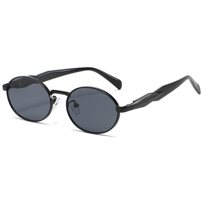 <b>Round</b> Metal <b>Frame</b> <b>Sunglasses</b> UV400 Fashion Women Sun Protection Adult - Product Image 2