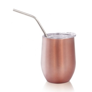 12oz Double Paroi Tasse à Café Sous Vide En Acier Inoxydable Vin gobelets - Product Image 2