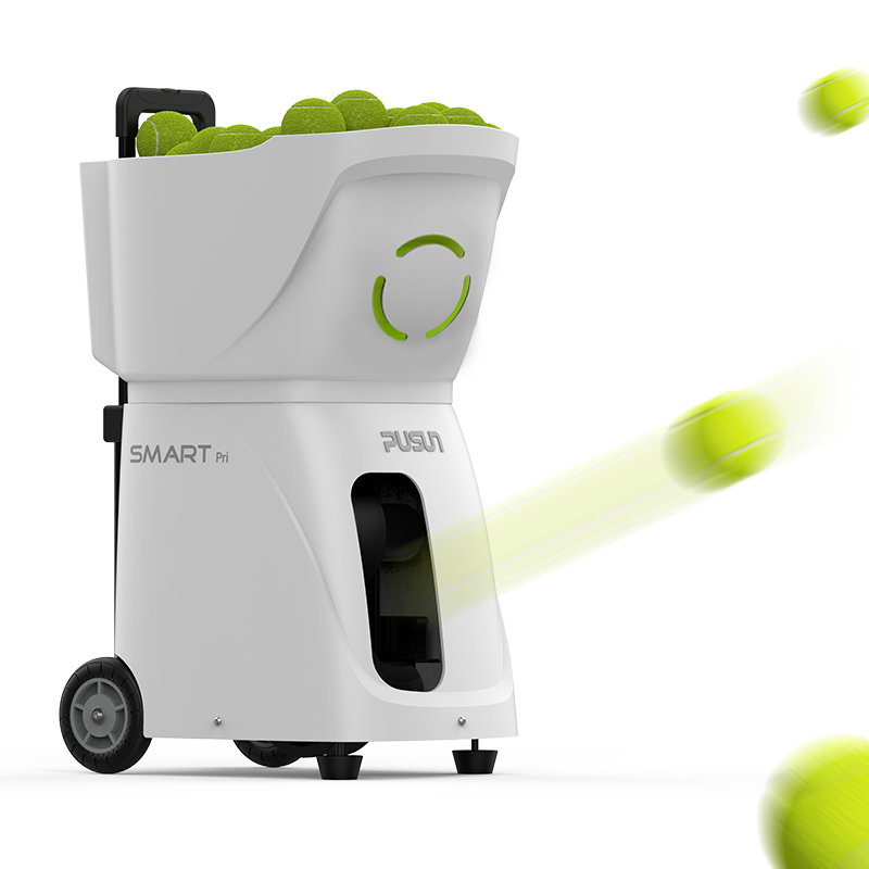 Intelligent PUSUN PT SMART PRI Tennis Ball Machine Padel Throwing Equipment Outdoor APP Control Machine for Advanced Training