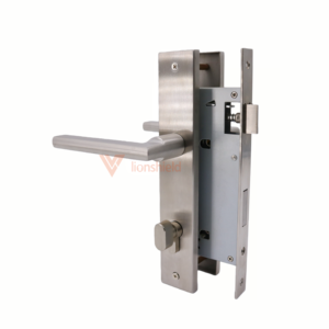 전문가용 고보안 내구성 도난 방지 현관문 잠금장치 (키 포함, SSS AB 마감) - Product Image 5