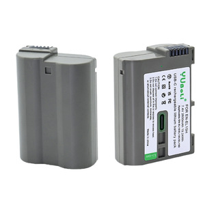 แบตเตอรี่ EN-EL15 2600mAh Type-C สำหรับกล้อง Nikon D850 D810 D800 DSLR ได้รับการรับรองมาตรฐาน CE RoHS ขายส่งจำนวนมาก รับประกัน 12 เดือน ปลอดภัย - Product Image 4