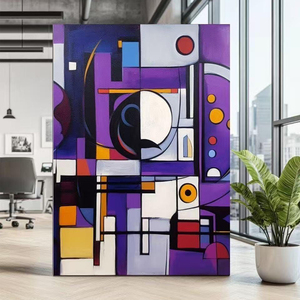 Arte de Pared con Paisaje de Cascada, Lienzo Decorativo de Bosque Tranquilo, Obra de Arte Decorativa para el Hogar, Pintura <span class=keywords><strong>al</strong></span> Óleo - Product Image 4