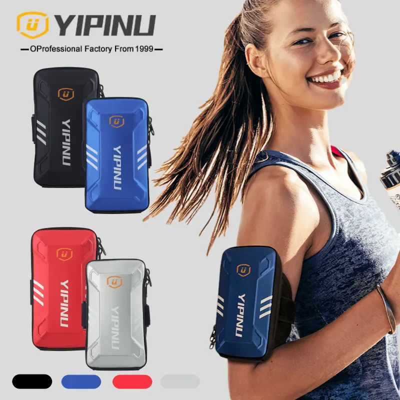 YIPINU Waterproof mobile phone sport arm bag for running and traveling armband