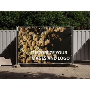Custom Digital Printed PVC Vinyl Mesh Fence <b>Banner</b> Waterproof Outdoor Portable Tradeshow <b>Banners</b> - Product Image 4