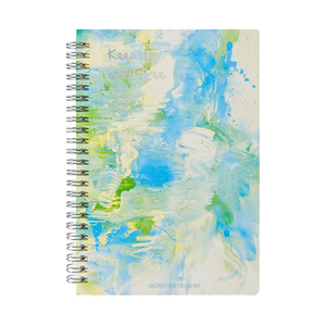 Cuaderno Personalizado con Espiral, Diseño Personalizable, Papel Impreso para Diario Hecho a Mano, Libro de Pegatinas Reutilizables - Product Image 4