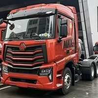 Nouveau camion tracteur SINOTRUK HOWO MAX 6x4 490HP Diesel, tête de camion lourd 10 roues pour le transport logistique