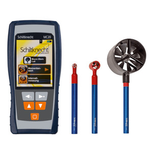 เครื่องวัดความเร็วลม Schiltknecht Mc20 พร้อมเซ็นเซอร์ความแม่นยำสูงสำหรับใช้กับเครื่องมือวัด - Product Image 1