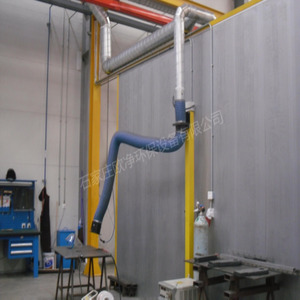 Nouveau système de bras de dépoussiérage de gaz de combustion Flexible industriel bras d'aspiration de collecteur de poussière d'échappement de fumée couvert de soudage 160/200mm - Product Image 3