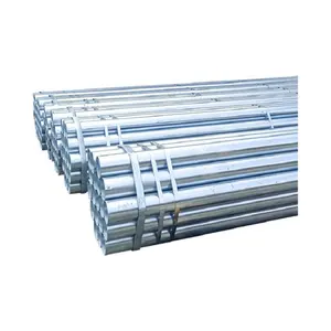 Hot Dipped GI Steel Pipes For Fluid Transport Seamless Carbon Steel Iron Tubes ASTM GB JIS Standard Round Section