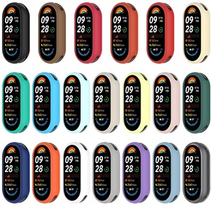 <span class=keywords><strong>Mi</strong></span> <span class=keywords><strong>Band</strong></span> 10 9 8 Funda protectora de silicona PC Watch Case para <span class=keywords><strong>Xiaomi</strong></span> Watch <span class=keywords><strong>Band</strong></span> 10 NFC/9 NFC/8 NFC - Product Image 4
