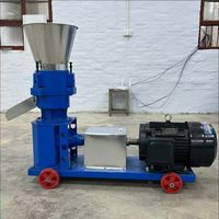 Moulin à granulés d'aliments durable de 300 kg/h, modèle 165, 220V, pour la fabrication d'aliments pour volailles sur petite ferme