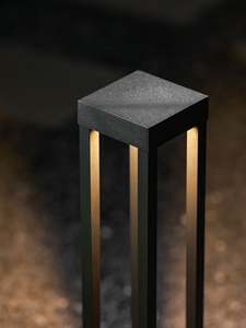 Lampe de jardin en aluminium, style nordique moderne minimaliste, pour extérieur, villa, parc, allée, lampadaire, éclairage paysager imperméable, <span class=keywords><strong>d</strong></span>écoration - Product Image 6