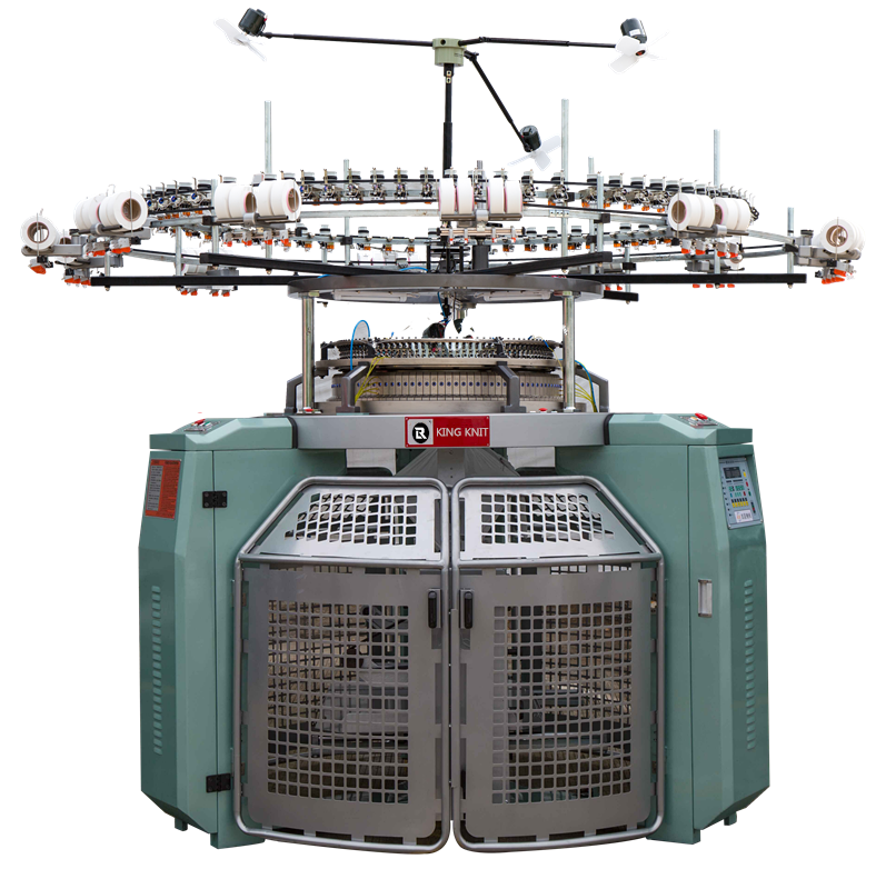 personnaliser jacquard informatisé de qualité supérieure en jersey simple largeur ouverte mayer machines à tricoter circulaires