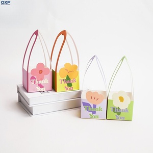 Caja <span class=keywords><strong>de</strong></span> Regalo para Flores del Día <span class=keywords><strong>de</strong></span> San Valentín, Materiales para Envolver Ramos Florales, Caja Pequeña para Regalos Florales, Caja para Empacar Chocolates - Product Image 2